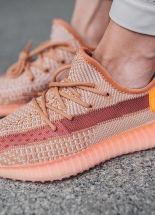 Мужские кроссовки adidas yeezy boost 350 v2 clay#адидас5 фото