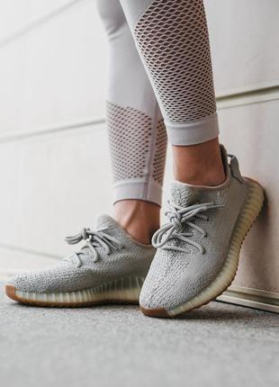 Женские кроссовки adidas yeezy boost 350 v2 sesame#адидас1 фото