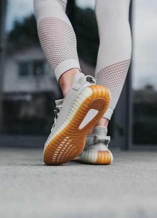 Женские кроссовки adidas yeezy boost 350 v2 sesame#адидас6 фото