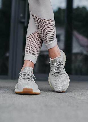 Жіночі кросівки adidas yeezy boost 350 v2 sesame#адідас9 фото