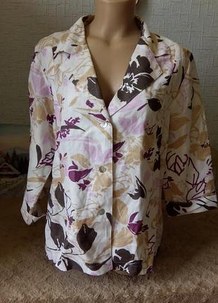 Blue-seven льяной літній піджак блузон