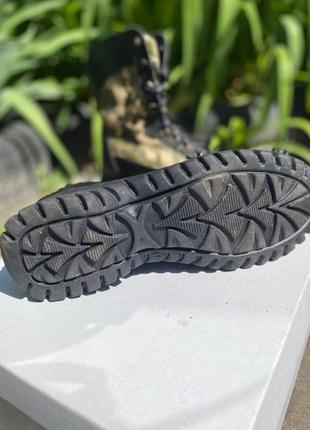 Мужские берцы (ботинки) тактические,военные хаки летние - мужская обувь хаки5 фото