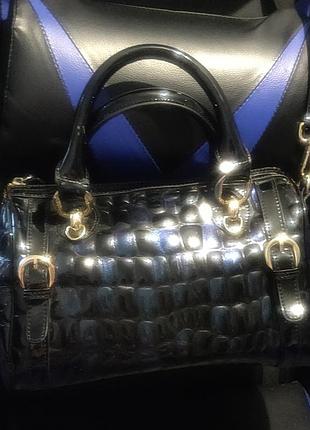 Сумка лак обалденная