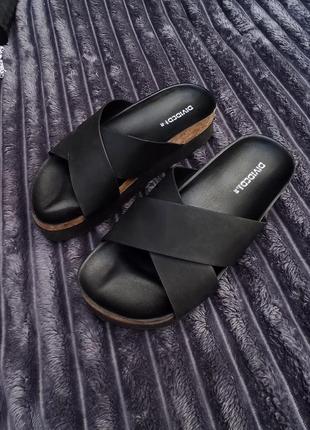 Тапочки шлепки летние тапочки h&m