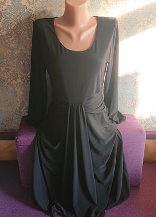 Женское базовое платье большой размер батал 48 /50/522 фото