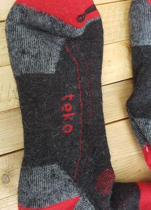 Вовняні туристичні шкарпетки teko2 фото