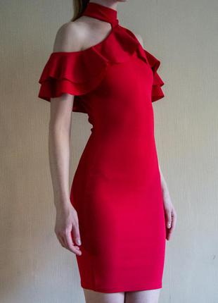 Очень эффектное красное платье kissmydress