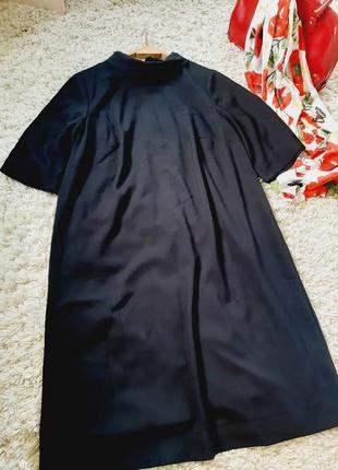 Шикарное чёрное базовое платье миди ,sheego,  p. 48-504 фото