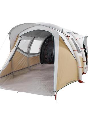 Палатка надувная для кемпинга 6-местная 3-комнатная air seconds 6.3 f&b