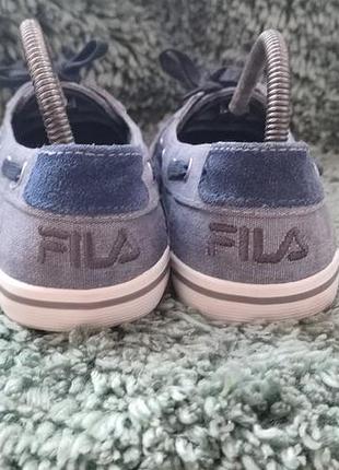 Топсайдеры мокасины fila, 39-40 р., 26 см