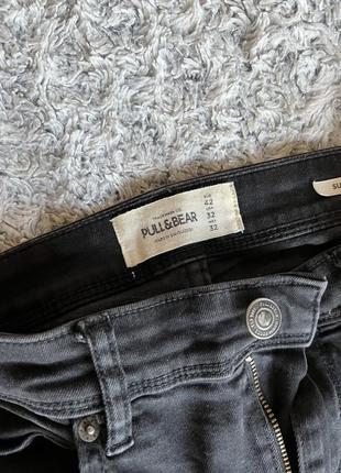 Чёрные джинсы pull&bear2 фото