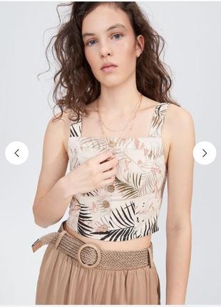 🔥акція🔥бавовняний кроп топ розмір m