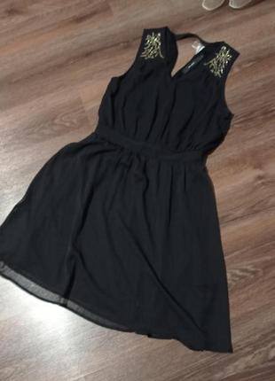 Літня сукня - сарафан з вишивкою бісером