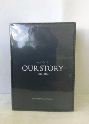 Our story for him avon для мужчин