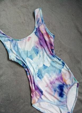 Боди майка цветочный принт