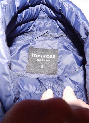 Стьобана куртка пальто ультралегкий демі tom rose польща3 фото