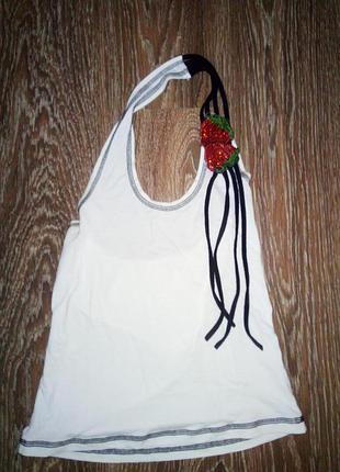 Легкий белый топ