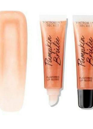 Блиск для губ victoria's secret pumpkin brullee2 фото