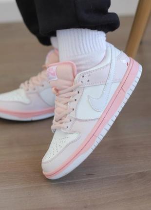 Кросівки sb dunk low pink bird кроссовки