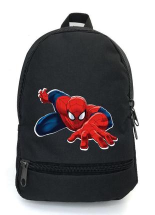 Рюкзак подростковый человек паук 004 cappuccino toys (spiderman - 004) черный