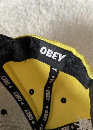 Кепка  «obey»4 фото