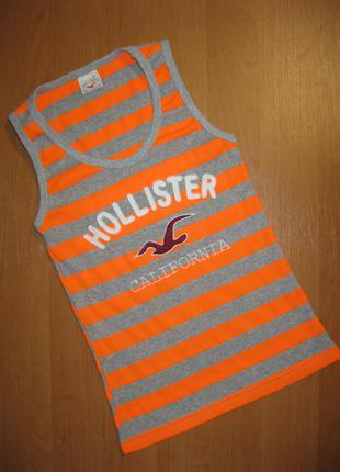 Майка "hollister" размер s.