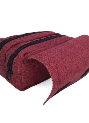 Школьный пенал время приключений органайзер универсальный (adventure time-003-4-red) красный