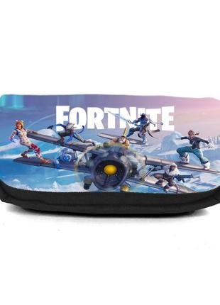 Школьный пенал fortnite 0019 органайзер универсальный (fnt-0019-blc) черный