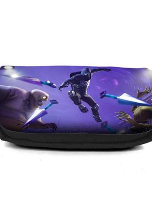 Школьный пенал fortnite 0018 органайзер универсальный (fnt-0018-blc) черный