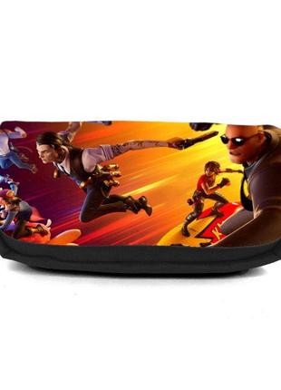 Школьный пенал fortnite 0014 органайзер универсальный (fnt-0014-blc) черный