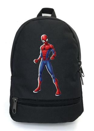 Рюкзак подростковый человек паук 001 cappuccino toys (spiderman - 001) черный