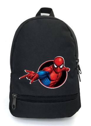 Рюкзак подростковый человек паук 007 cappuccino toys (spiderman - 007) черный