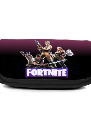 Шкільний пенал fortnite 0021 органайзер універсальний (fnt-0021-blc) чорний