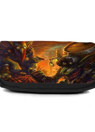 Школьный пенал дота 0034 органайзер универсальный (dota-0034-black) черный