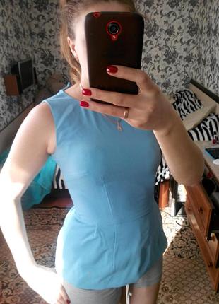 Блуза з баскою