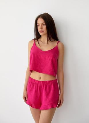 Яскрава піжама з бавовни