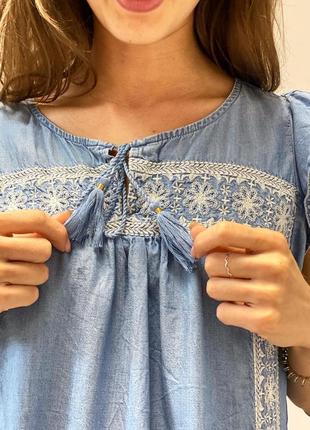 Милое платье с вышивкой old navy 6
