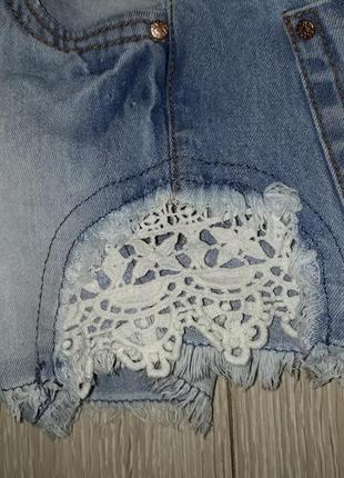 Джинсові шорти f&f на 5-6 років 3