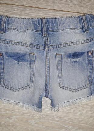 Джинсові шорти f&f на 5-6 років 5