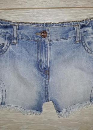Джинсові шорти f&f на 5-6 років 7