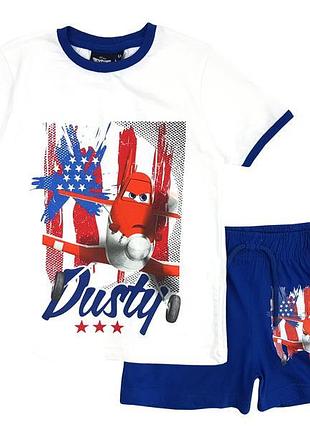 Летний костюм, футболка и шорты самолеты на мальчика, disney / planes