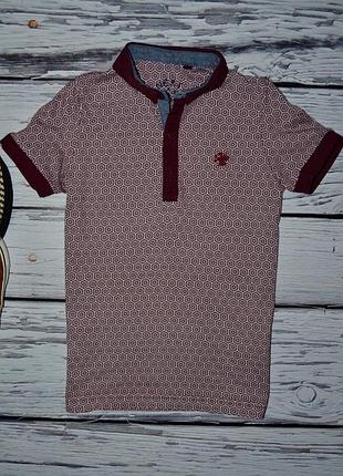 5 лет 110 см next некст фирменная тенниска футболка поло стильному мальчику