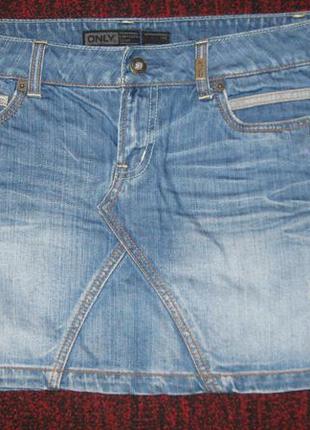 Юбка джинсовая с заклепками6