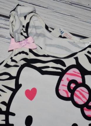 1 - 2 года 92 см h&m майка маечка футболка для модницы модная и эффектная hello kitty хеллоу китти3 фото