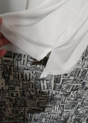 Вискозная туника, удлинённая футболка от primark, большой размер.4 фото