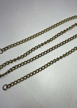 Цепочка золотая, для дамской сумочки, клатча, 82 см. сост. отличное!