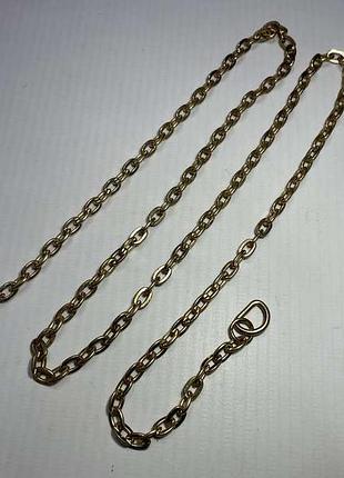 Ланцюжок золота, для дамської сумочки, клатча, 82 см, міцна, як нова!