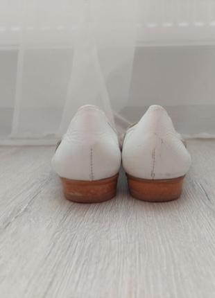 Женские кожаные туфли,  балетки4 фото