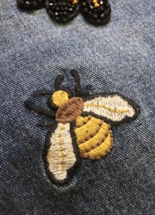Джинси мам з бджолами version jeans3 фото