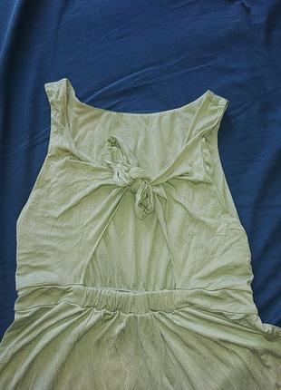 Красивенное платье , сарафан в пол, 14 размер6 фото